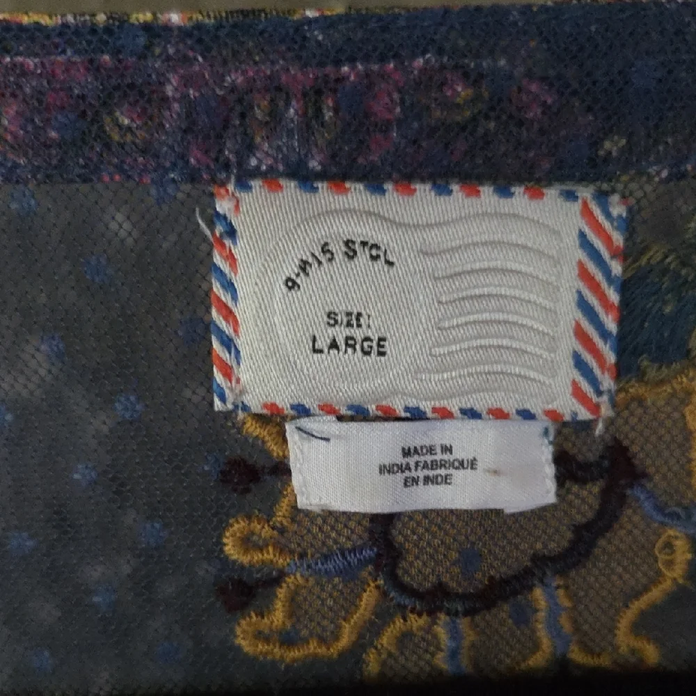 Anthropologie Multicolor Floral Blouse - Picture 2 of 3